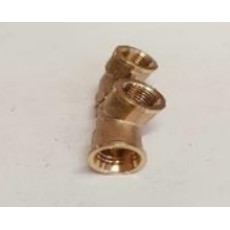 BSP BRASS ADAPTER END - 2 FEMALE THREADS AD2191605